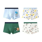 Boys Underwear Class A Student Boys Shorts Fashion Casual Printed Boys Boxers Boys Cotton Boxer Briefs Pink